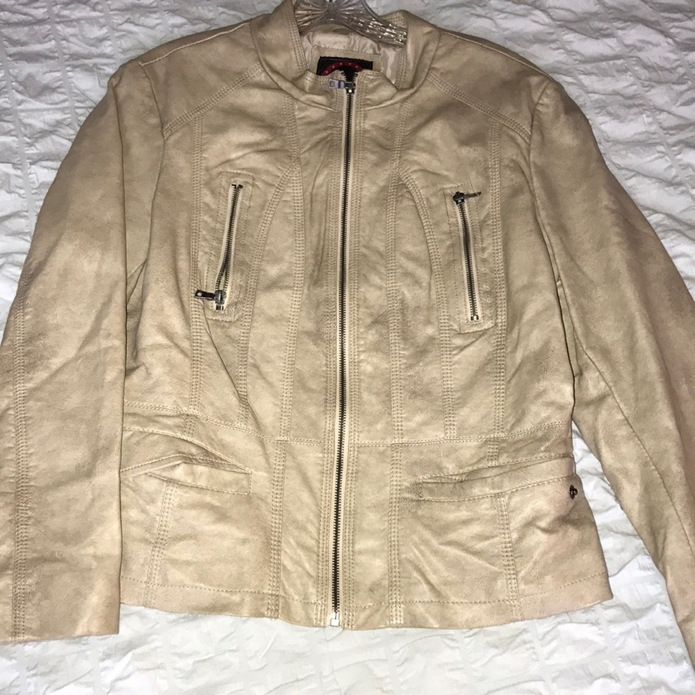 Leather jacket